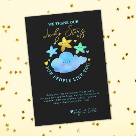 Twinkle Twinkle Little Star Baby Shower Tack Kort