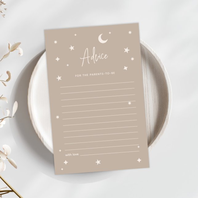 Twinkle Twinkle Little Star Blöjor Råd Kort (Skapare uppladdad)