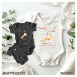 Twinkle Twinkle Little Star Boho Autumn Personaliz T Shirt