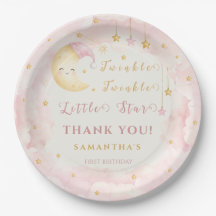 Twinkle Twinkle Little Star Första födelsedagen Ro