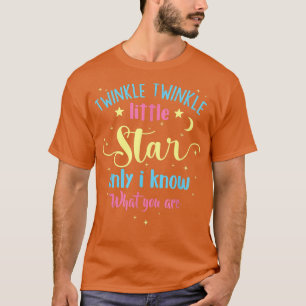 Twinkle Twinkle Little Star Gender Reveal Party Ba T Shirt