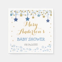 Twinkle Twinkle Little Star Guld Blue Gnistra Baby