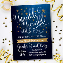 Twinkle Twinkle Little Star-inbjudan
