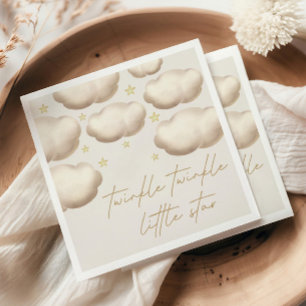 Twinkle Twinkle Little Star Ivory Pappersservett