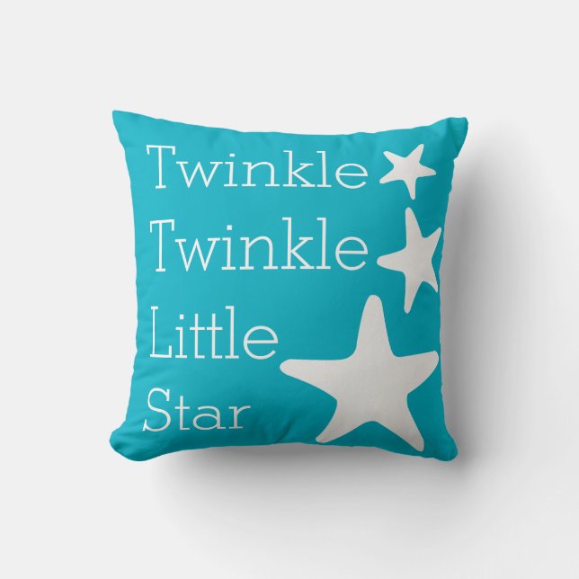 Twinkle Twinkle Little Star Kudde (Framsida)