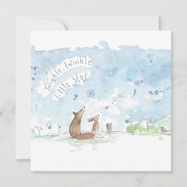 Twinkle twinkle Little Star Nursery Rhyme art (Framsida)