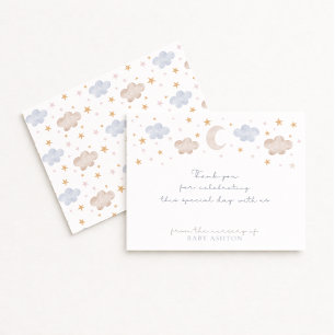 Twinkle Twinkle Little Star Nursery-tack för ditt Inbjudningar