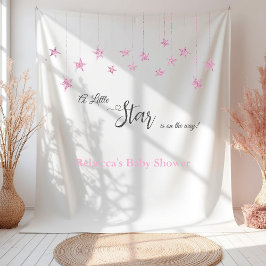 Twinkle Twinkle Little Star Pink Girl Baby Shower