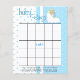 Twinkle, Twinkle Little Star - Pojke - Bingo Flygblad