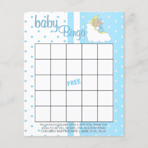 Twinkle, Twinkle Little Star - Pojke - Bingo Flygblad