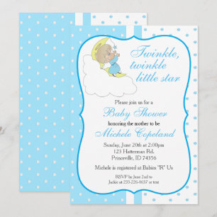 Twinkle, Twinkle Little Star - Pojke Inbjudningar