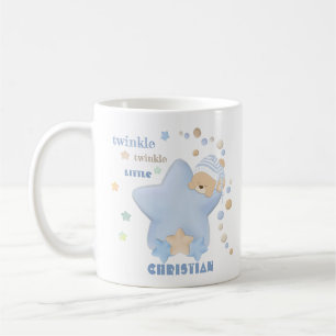 Twinkle Twinkle Little Star Pojke Nalle Co. Kaffemugg
