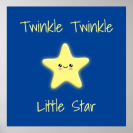 Twinkle Twinkle Little Star Poster