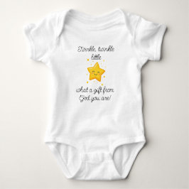 Twinkle Twinkle Little Star, Religiösa Baby Gift T Shirt