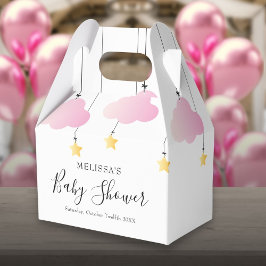 Twinkle Twinkle Little Star Rosa Girl Baby Shower Presentaskar