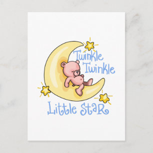 TWINKLE TWINKLE LITTLE STAR VYKORT