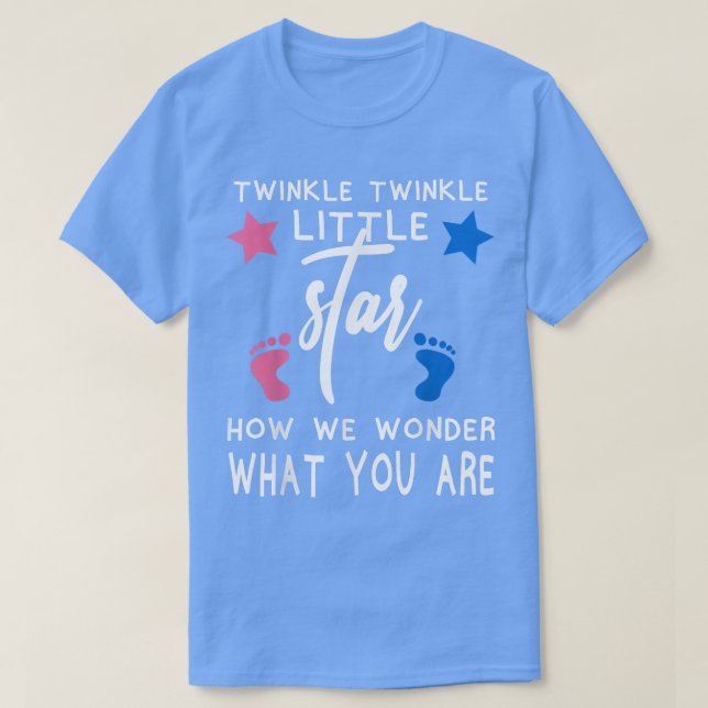 Twinkle Twinkle Little Star Wonder Who You Are Pre T Shirt (Design framsida)