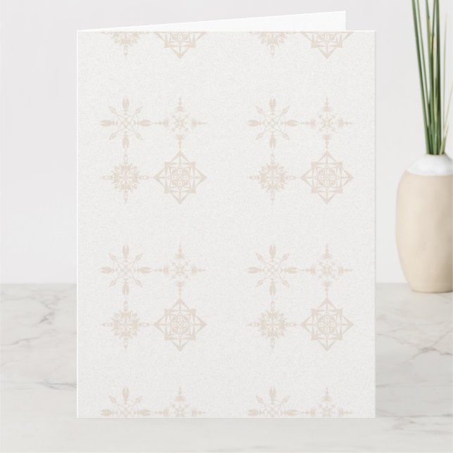 Twinkle Twinkle Naturlig Tack Kort (Framsida)