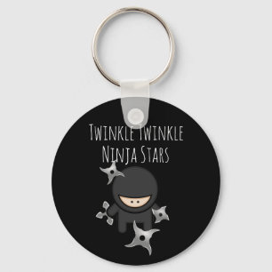 Twinkle Twinkle Ninja Stars Nyckelring
