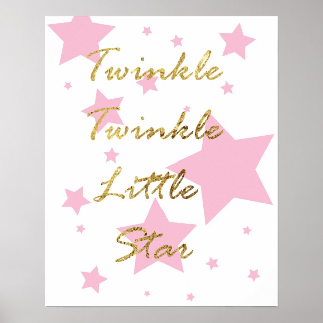 Twinkle Twinkle Poster (Framsidan)