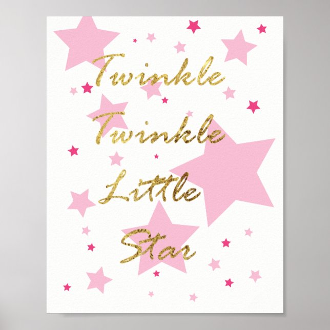 Twinkle Twinkle Poster (Framsidan)