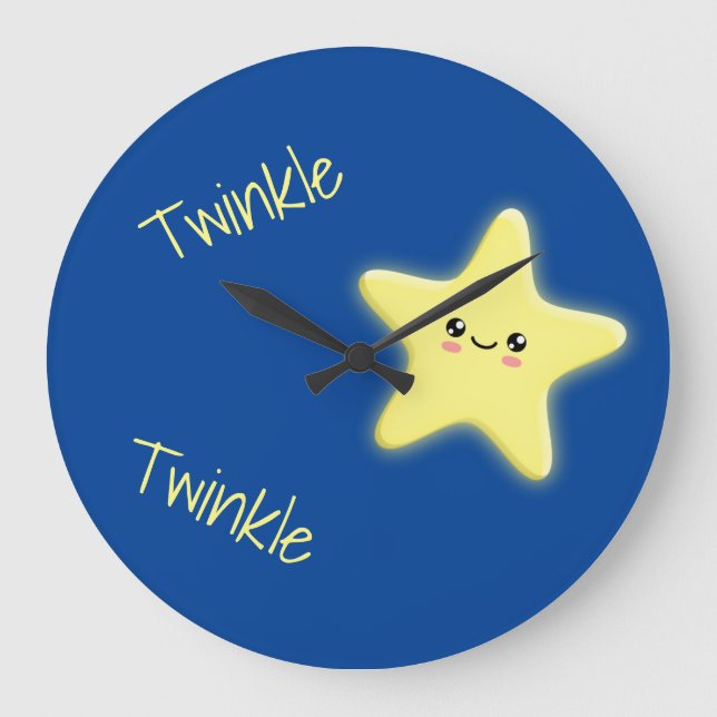 Twinkle Twinkle Stor Klocka (Framsida)