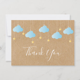 Twinkle Twinkle Tack Rustik Boho Kraft Kort
