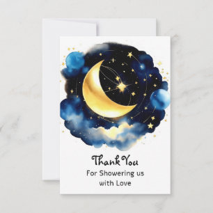 Twinkling Celestial Magic Boy Shower Tack Kort