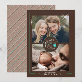 Twinkling Ljus Hett Cocoa Nights Two Photo ID593 Inbjudningar