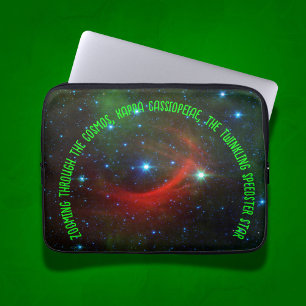 Twinkling Speedster Star Kappa Cassiopeiae Laptop Fodral