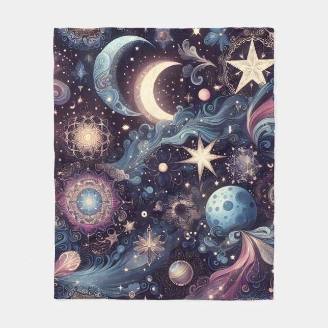 Twinkling Stardust Fleecefilt (Framsidan)