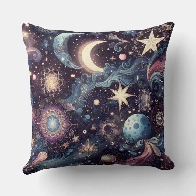 Twinkling Stardust Kudde (Baksida)