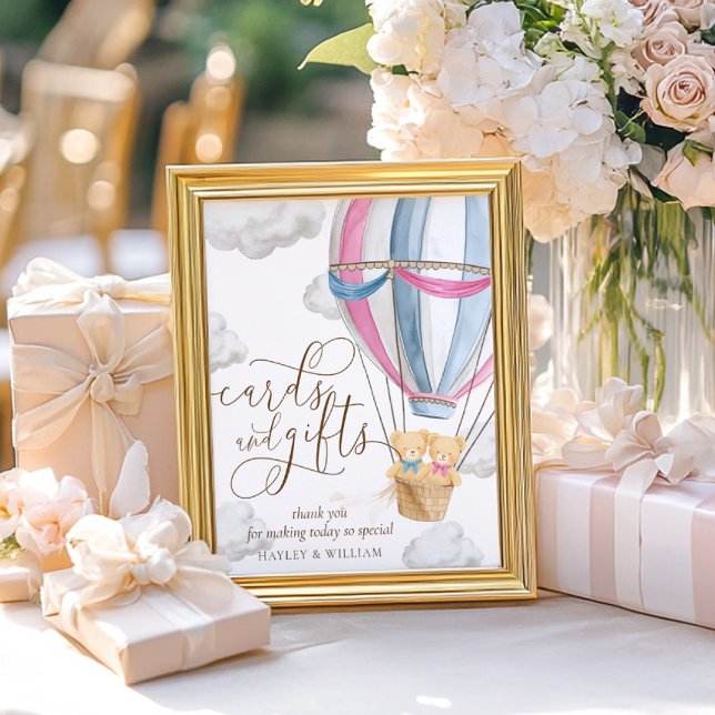 Twins We Can Bearly Wait Cards and Gifts Poster (Skapare uppladdad)