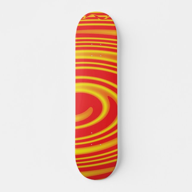 Twirl Round Mini Skateboard Bräda 18,5 Cm (Framsida)