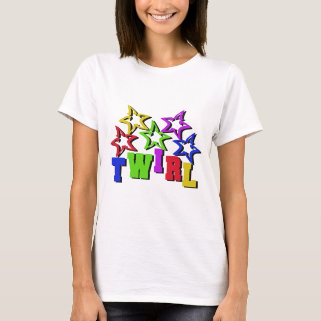 Twirl Stars T-shirt (Framsida)