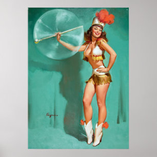 Twirler-stift upp poster