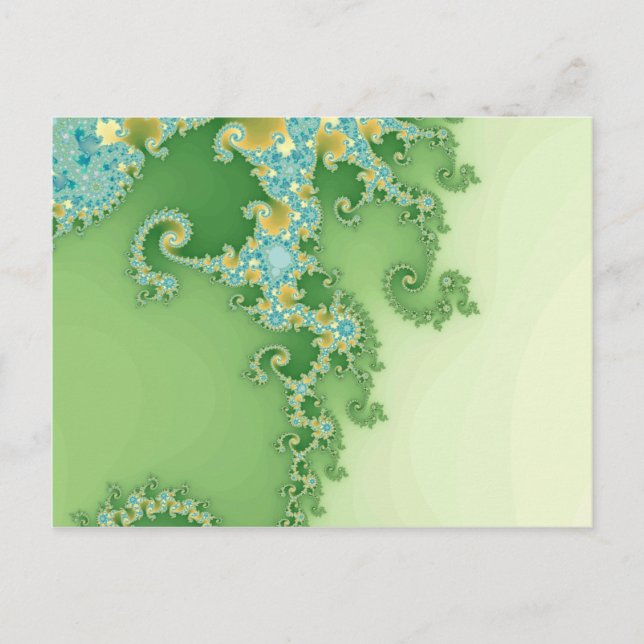 Twirligig - Fractal Vykort (Framsida)