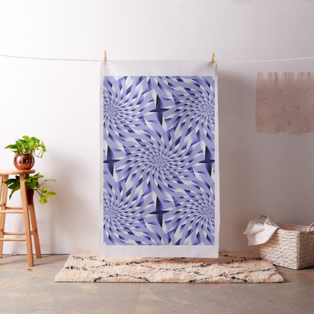 Twirls en Bleu..... Tyg (In Situ)