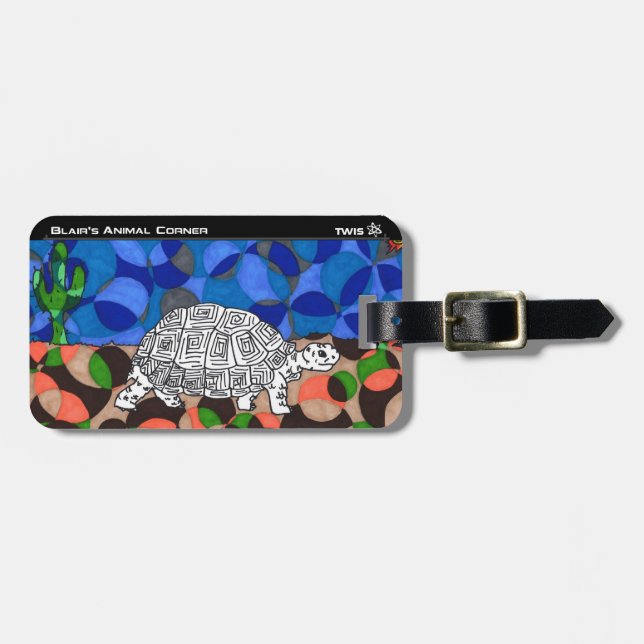 TWIS-bagagemärkre: Blairs djur tränga någon Bagagebricka (Horisontell Framsida)