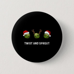 Twist And Sprout jul pappa present Rosenkål Knapp