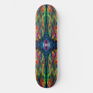 Twistad och Trippig Ögonmålning Skateboard Bräda 20,5 Cm