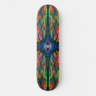 Twistad och Trippig Ögonmålning Skateboard Bräda 20,5 Cm