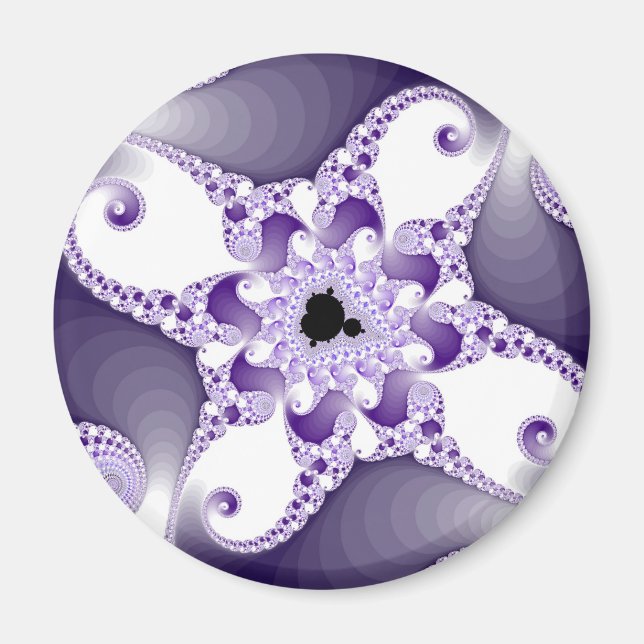 Twistade Mn04 bläckfiskar Magnet (Framsidan)