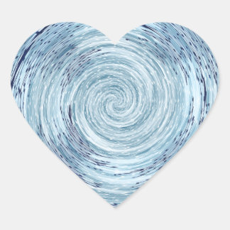 Twisted and Shouted Hjärtformat Klistermärke