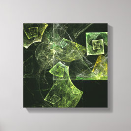 Twisted Balance Abstrakt Art Black and White Canvastryck