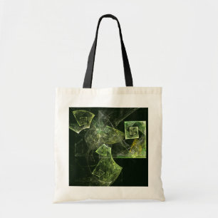Twisted Balance Abstrakt Art Tote Bag Tygkasse