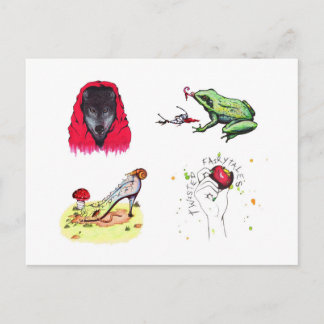 Twisted Fairytales (vycard) Vykort