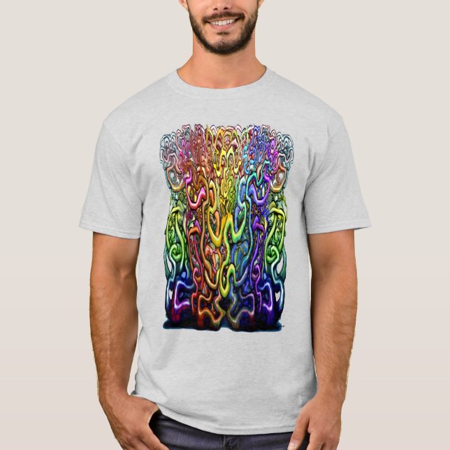 Twisted Färg T Shirt (Framsida)