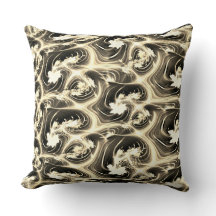 Twisted fractal relation av ljusbeige streck