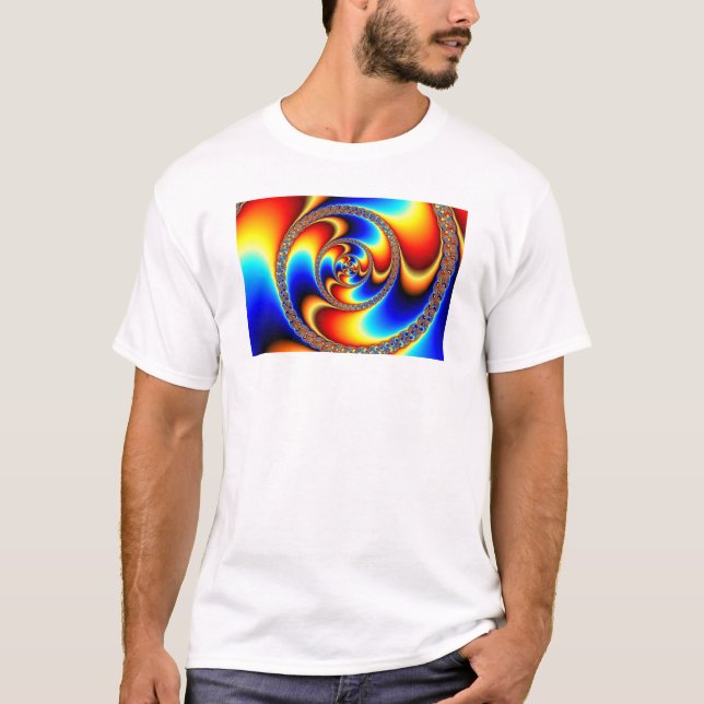 Twisted - Fractal T-shirt (Framsida)